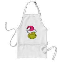 Grinch in Pink Santa Hat