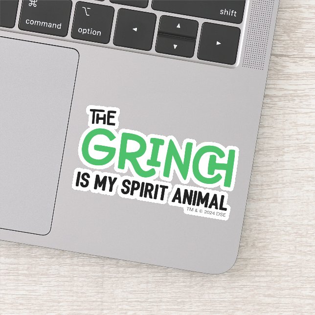 Grinch is my Spirit Animal Quote (Detail)