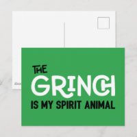 Grinch is my Spirit Animal Quote