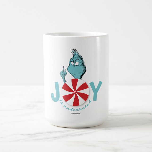 Grinch | Joy is Underrated Coffee Mug (Center)