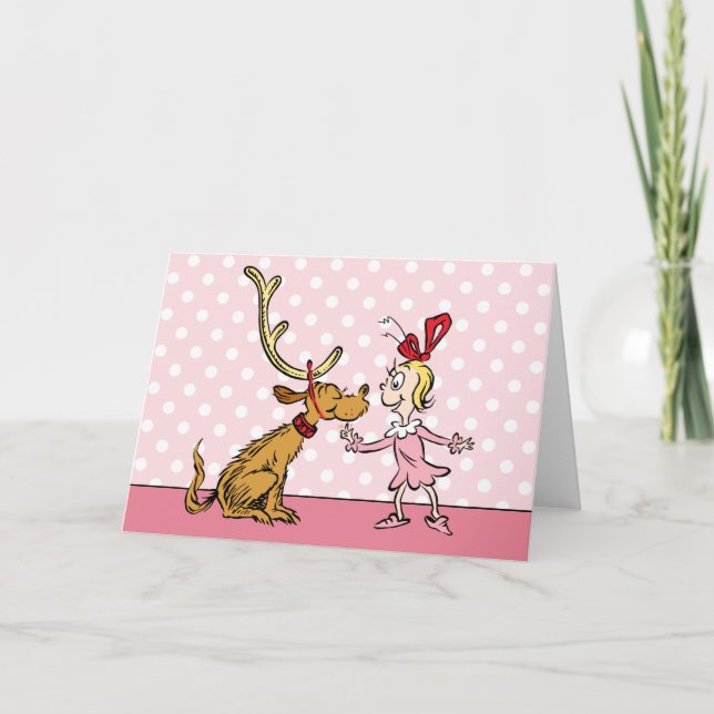 Grinch | Max & Cindy Lou Who Card (Front)