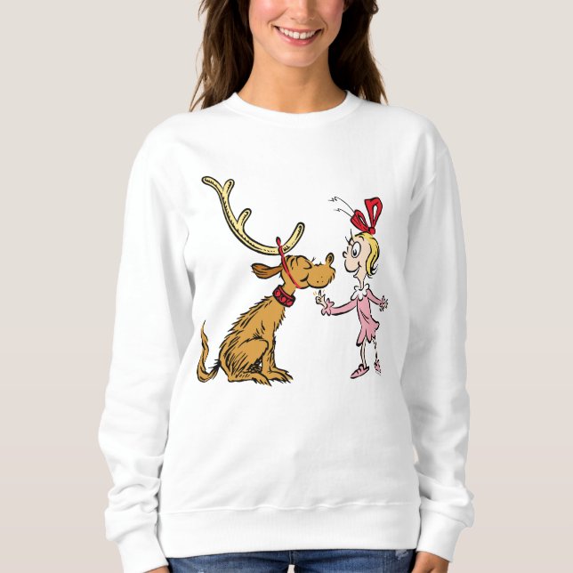 Grinch | Max & Cindy Lou Who Sweatshirt (Front)
