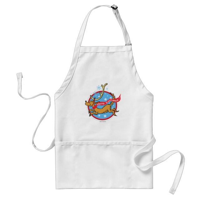 Grinch | Max Merry Grinchmas! Standard Apron (Front)