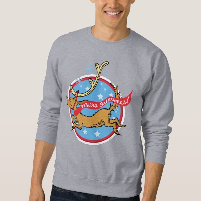 Grinch | Max Merry Grinchmas! Sweatshirt (Front)