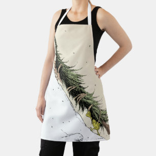 Grinch & Max Return the Christmas Tree Apron