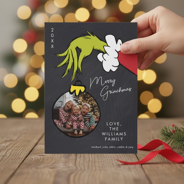 Grinch Merry Grinchmas Family Photo Christmas (Creator Uploaded)