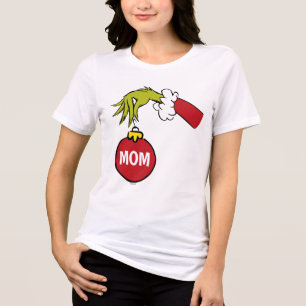 Grinch Mom Tri-Blend Shirt