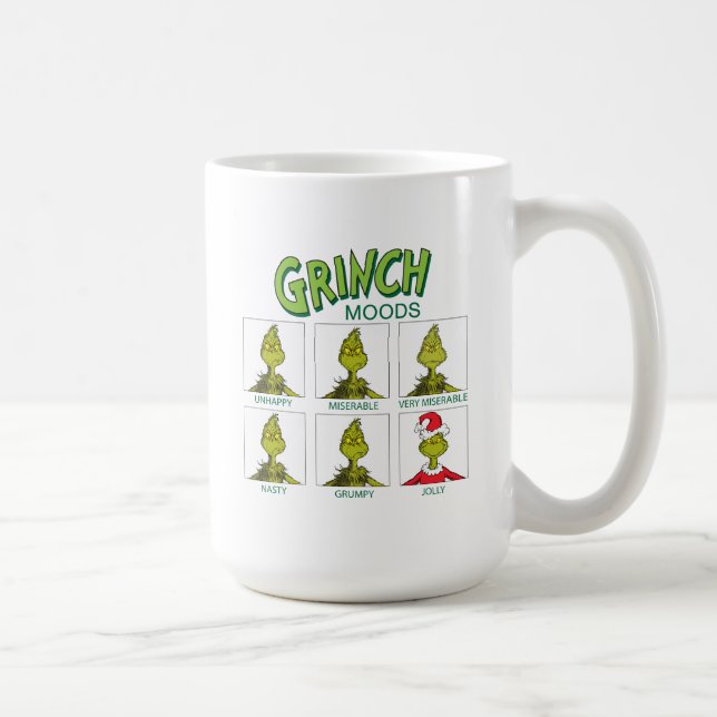 Grinch | Moods Chart Christmas Edition Coffee Mug (Right)