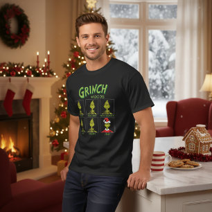 Grinch   Moods Chart Christmas Edition T-Shirt