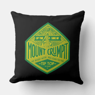 Grinch   Mount Crumpit Throw Pillow