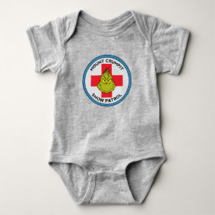 Grinch   Mt. Crumpit Snow Patrol Baby Bodysuit