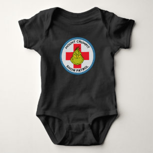 Grinch   Mt. Crumpit Snow Patrol Baby Bodysuit