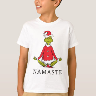 Grinch   Namaste Santa Claus T-Shirt