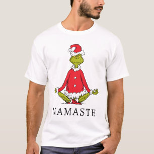 Grinch   Namaste Santa Claus T-Shirt