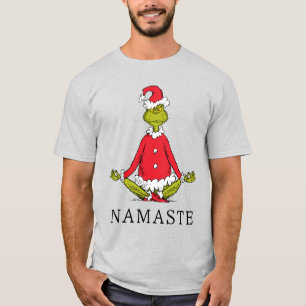 Grinch   Namaste Santa Claus T-Shirt