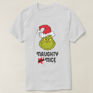 Grinch Naughty and Nice T-Shirt