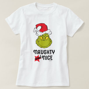 Grinch   Naughty and Nice T-Shirt