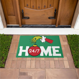 Grinch Personalized 24/7 Doormat