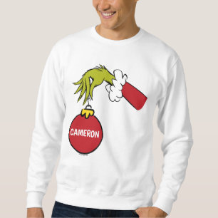 Grinch Personalized Name Sweatshirt