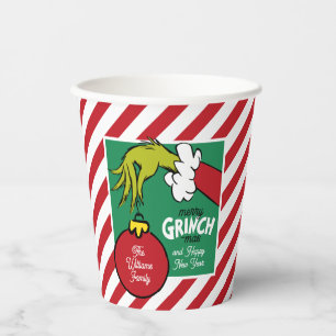 Grinch   Personalized Ornament Paper Cups