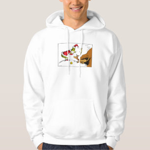 Grinch Prepares Max the Reindeer Hoodie