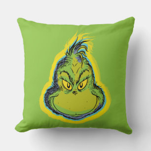 Grinch   Really? One More Slice of Pavlova? Qu Throw Pillow
