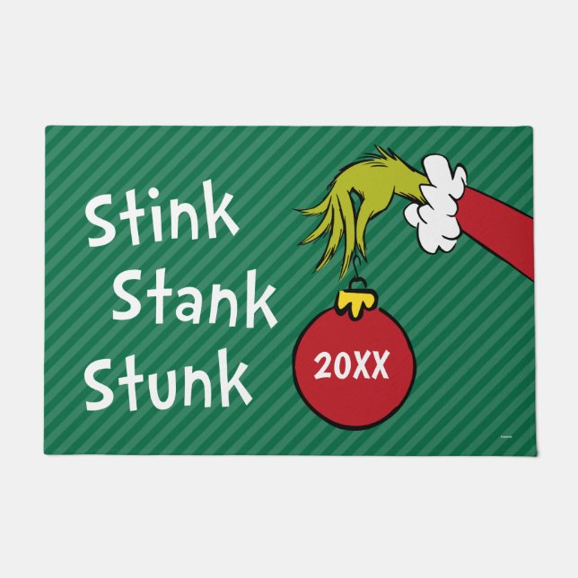 Grinch | Stink Stank Stunk Doormat (Front)