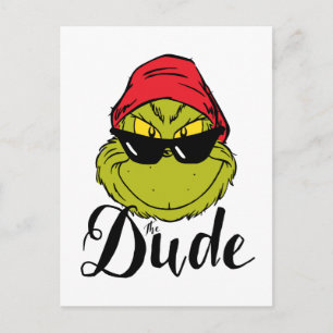 Grinch The Dude Postcard