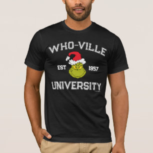 Grinch Who-ville University Est 1957 T-Shirt