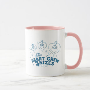 Grinch's Heart Grew 3 Sizes Mug