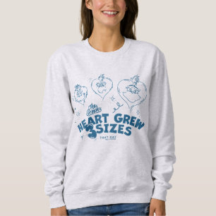 Grinch's Heart Grew 3 Sizes Sweatshirt