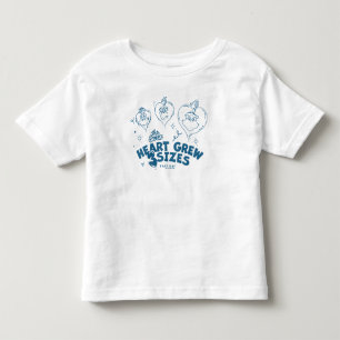 Grinch's Heart Grew 3 Sizes Toddler T-shirt