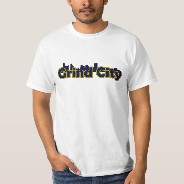 Grind City Memphis Tee White (Front)