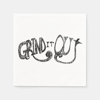 Grind it Out Napkin