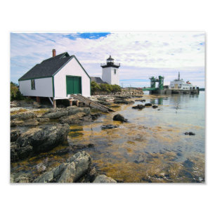 Grindle Point Lighthouse, Maine Photo Print