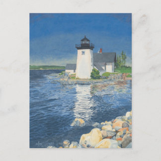 Grindle Point Lighthouse Postcard