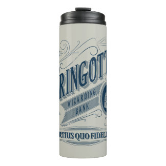 GRINGOTTS Wizarding Bank Vintage Graphic Thermal Tumbler