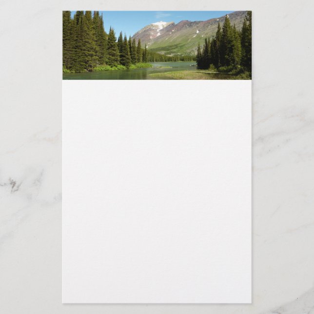 Grinnell Creek at Glacier National Park Stationery (Front)
