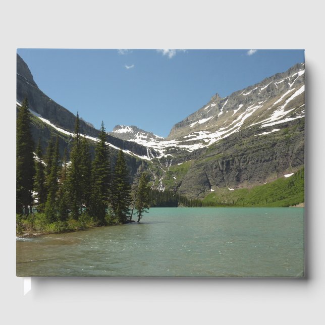 Grinnell Lake at Glacier National Park Guest Book (Front)
