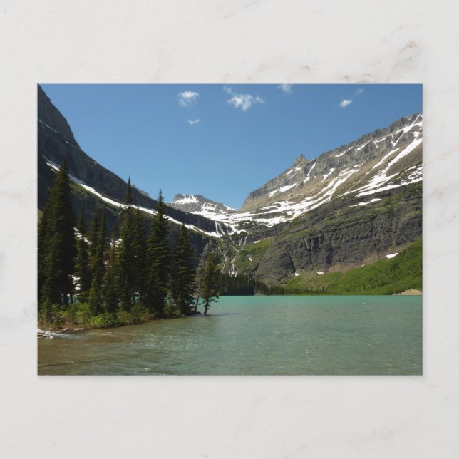 Grinnell Lake at Glacier National Park Postcard (Front)