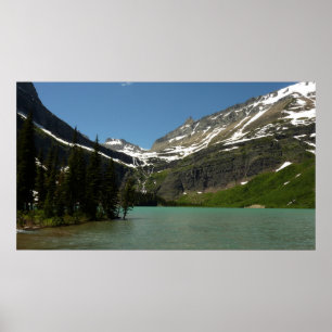 Grinnell Lake at Glacier National Park Poster