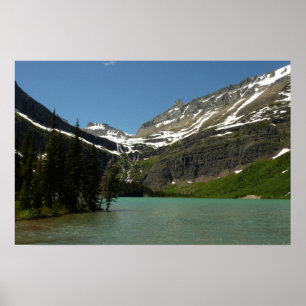 Grinnell Lake at Glacier National Park Poster