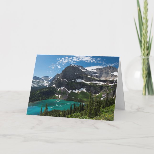 Grinnell Lake Card (Front)