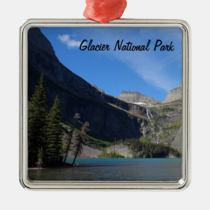 Grinnell Lake - Glacier National Park Metal Ornament