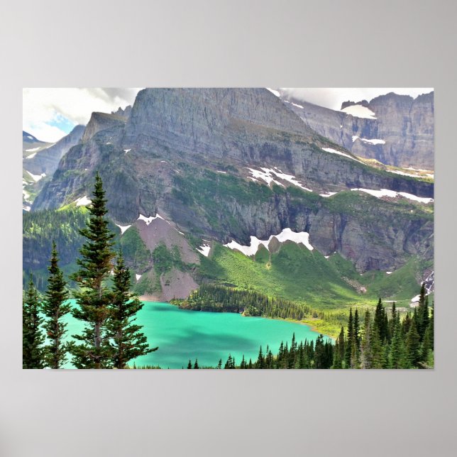 Grinnell Lake Poster (Front)