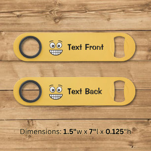 Grinning Face with Open Eyes Bar Key