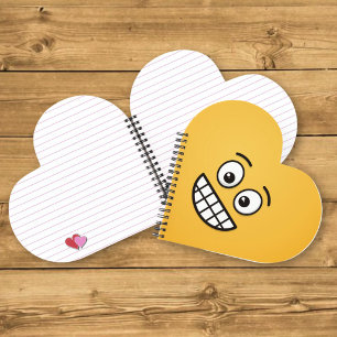 Grinning Face with Open Eyes Notebook