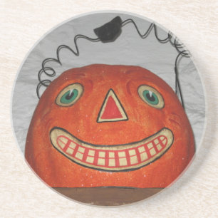 Grinning Pumpkin Coaster