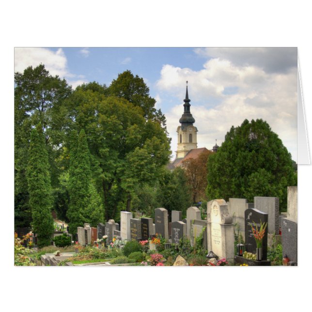 Grinzinger Friedhof, Wien Österreich (Front Horizontal)