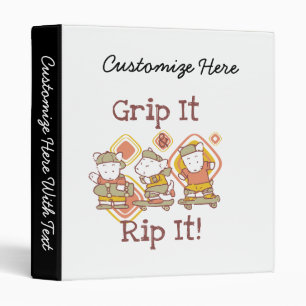 Grip It and Rip It Skateboarding Binder